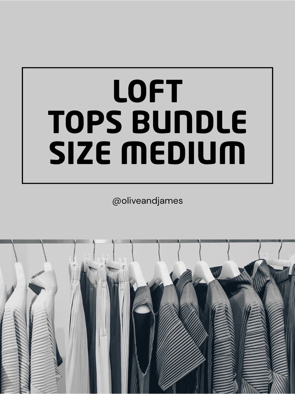 LOFT 8 Piece Tops Bundle Size Medium